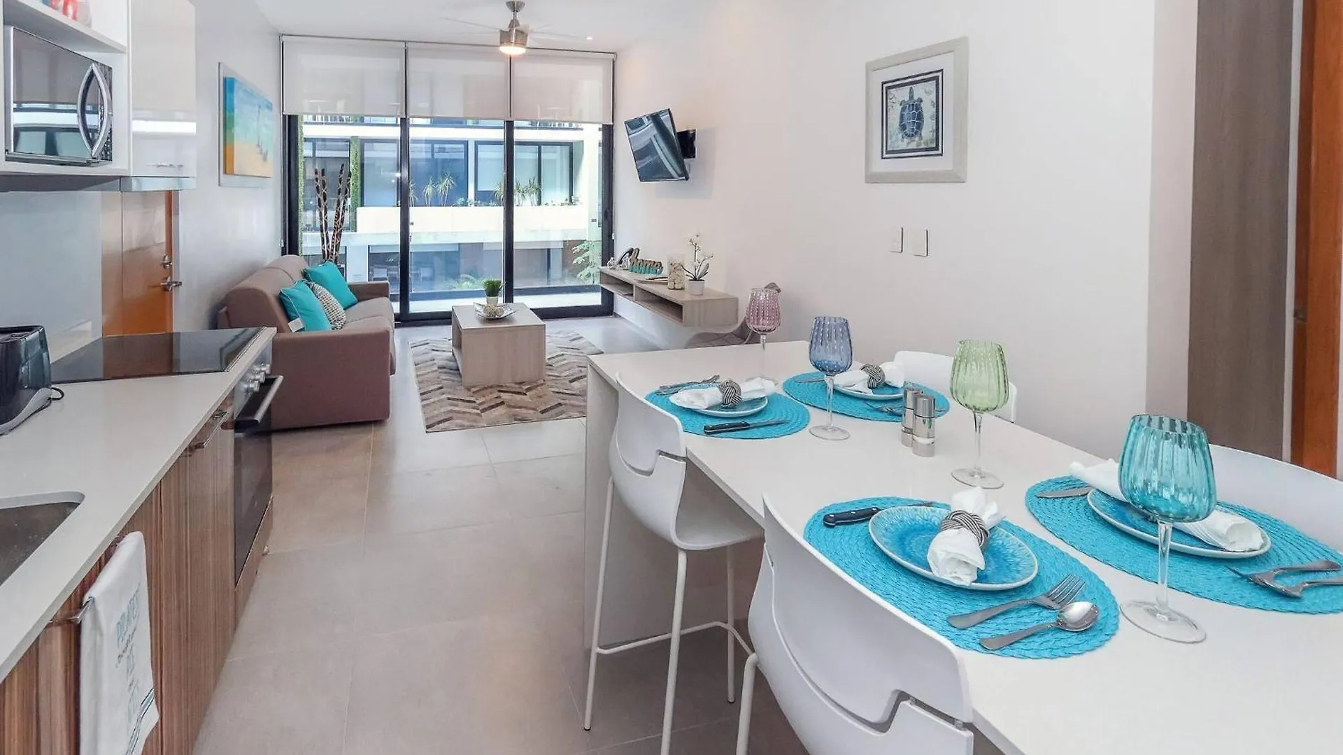 פלאייה דל כרמן Luxury 1 Bedroom Condo - 2 Pools & Gym - At The City Condos - Descanso פלאייה דל כרמן